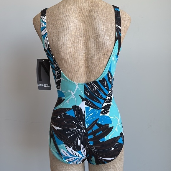 NWT Magicsuit by Miraclesuit One Piece Swimsuit  Size 8 - Picture 11 of 13